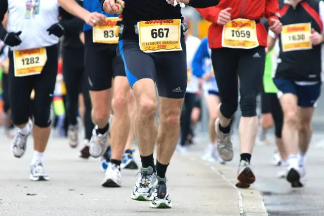 marathon runners