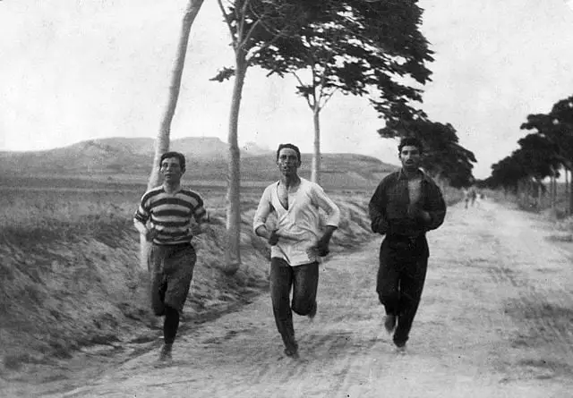 Olympic Marathon Runners 1896