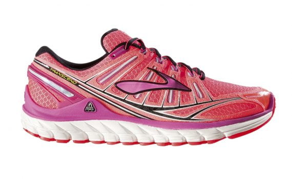 pink running shoes