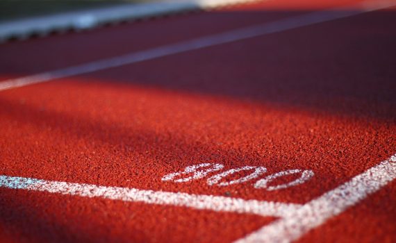 running track sprint